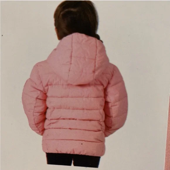 NWT Gerry Light Pink Kids Lined Bubble Jacket Size 6 - Picture 2 of 11
